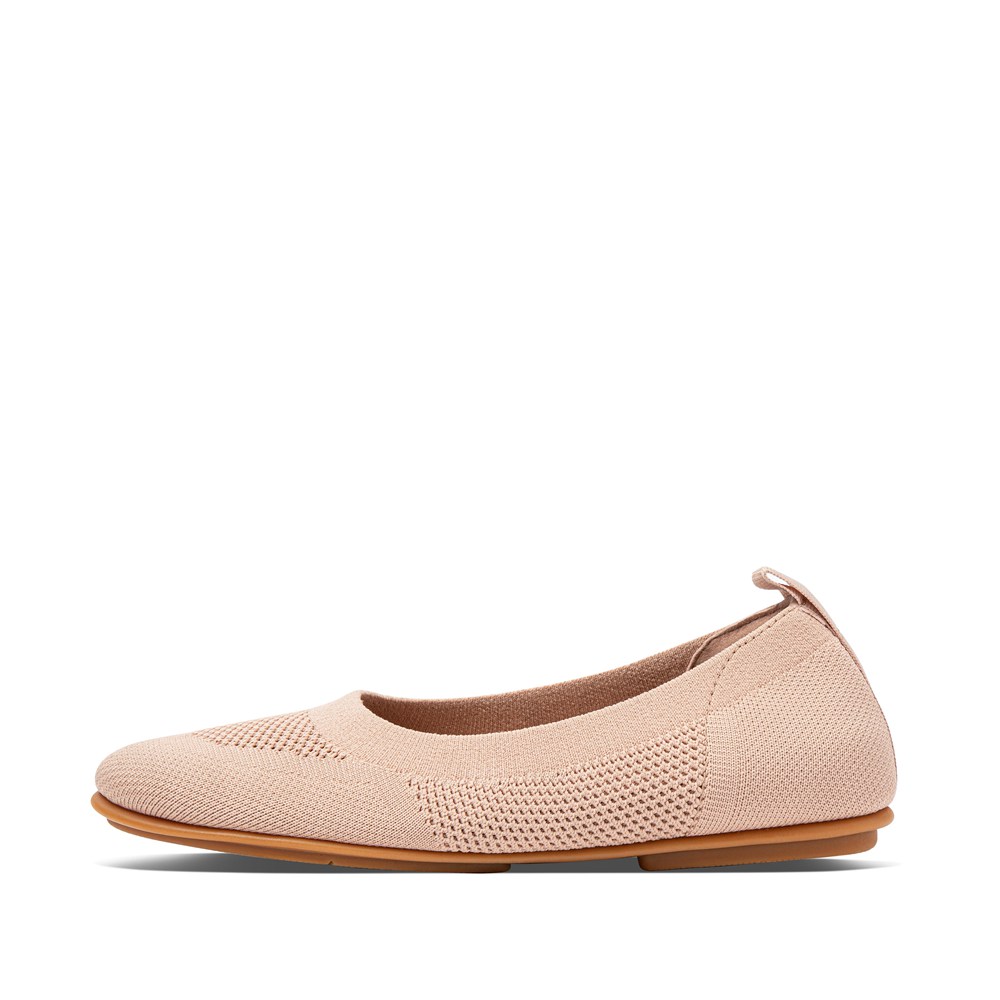 Fitflop Womens Ballet Flats Beige - Allegro Airyknit - FR6437819